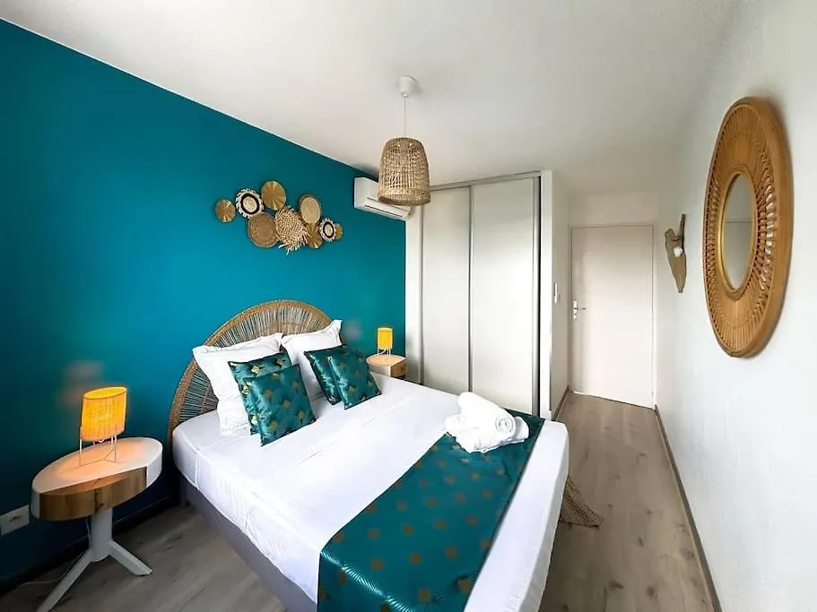 Apartment T3 Bleu Lagoon Vue Epoustouflante, Bord De Mer Les Trois-Ilets
