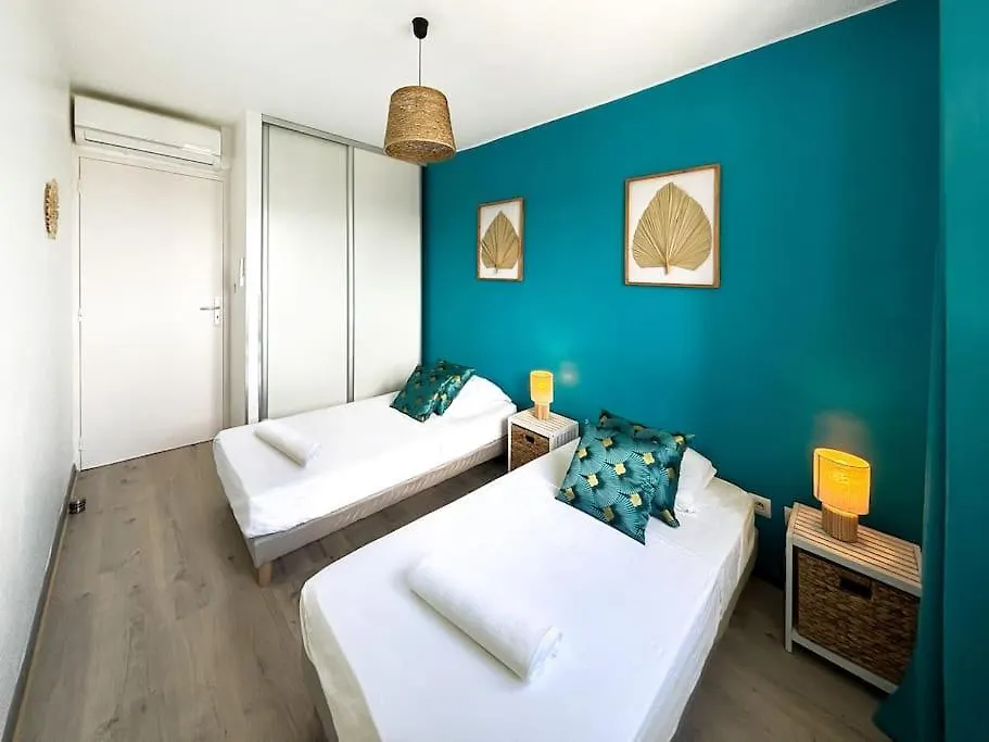 Apartment T3 Bleu Lagoon Vue Epoustouflante, Bord De Mer Les Trois-Ilets